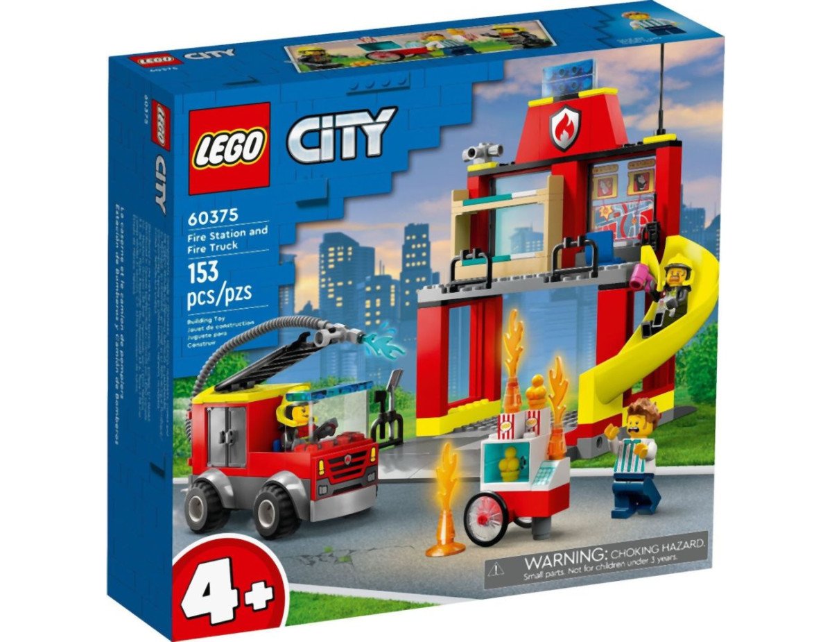 LEGO® City: Fire Station and Fire Truck (60375)