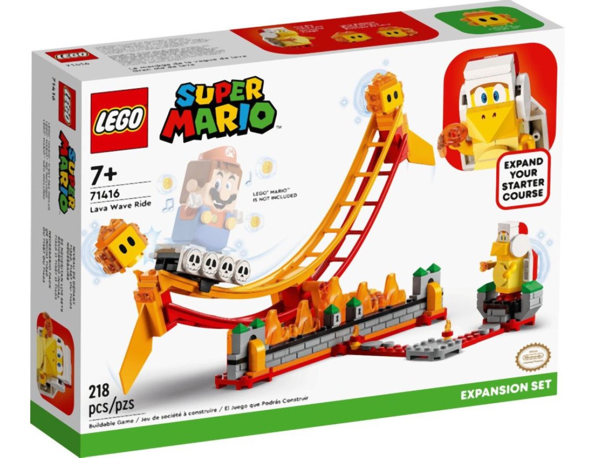 LEGO® Super Mario™: Lava Wave Ride Expansion Set (71416)