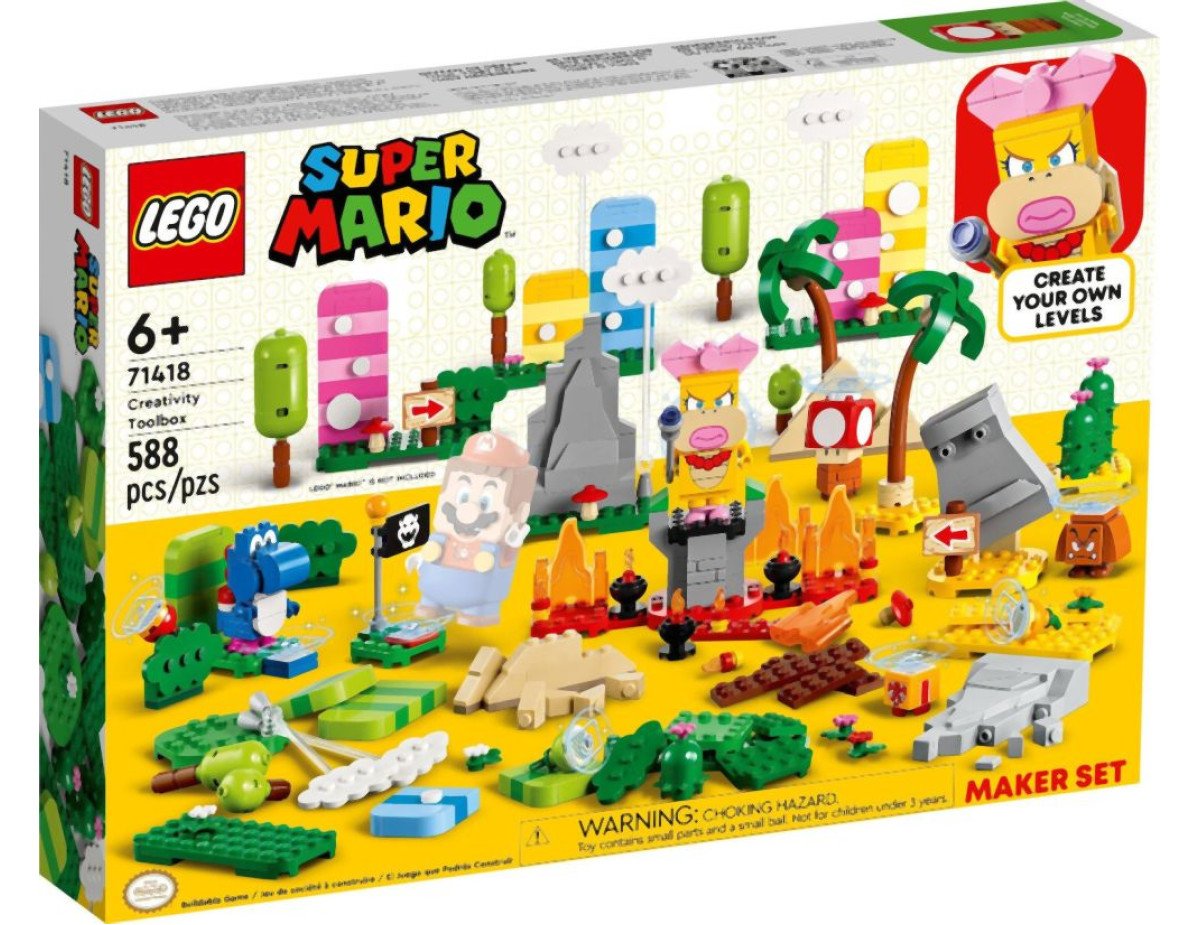 LEGO® Super Mario™: Creativity Toolbox Maker Set (71418)