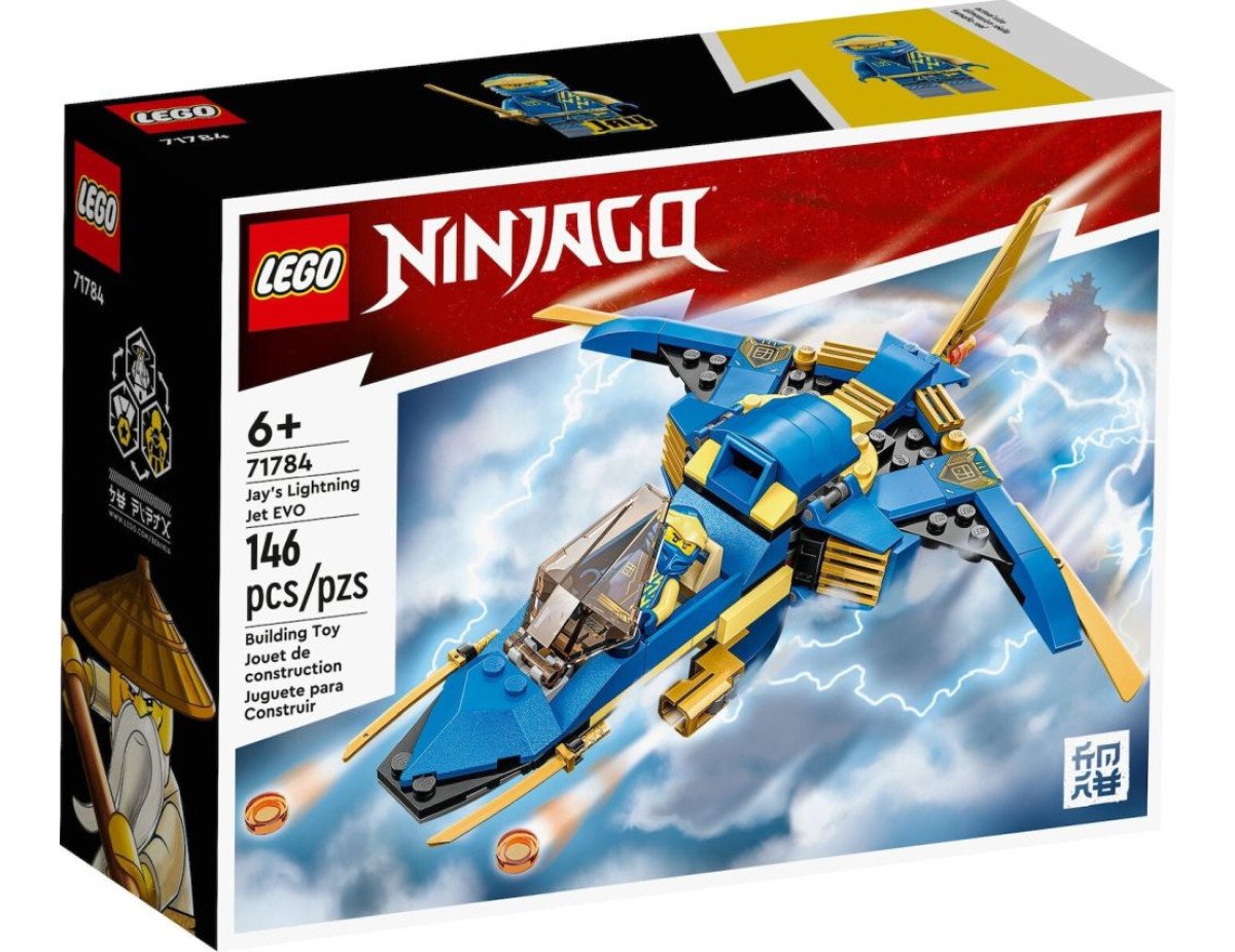 LEGO® NINJAGO®:  Jay’s Lightning Jet EVO (71784)