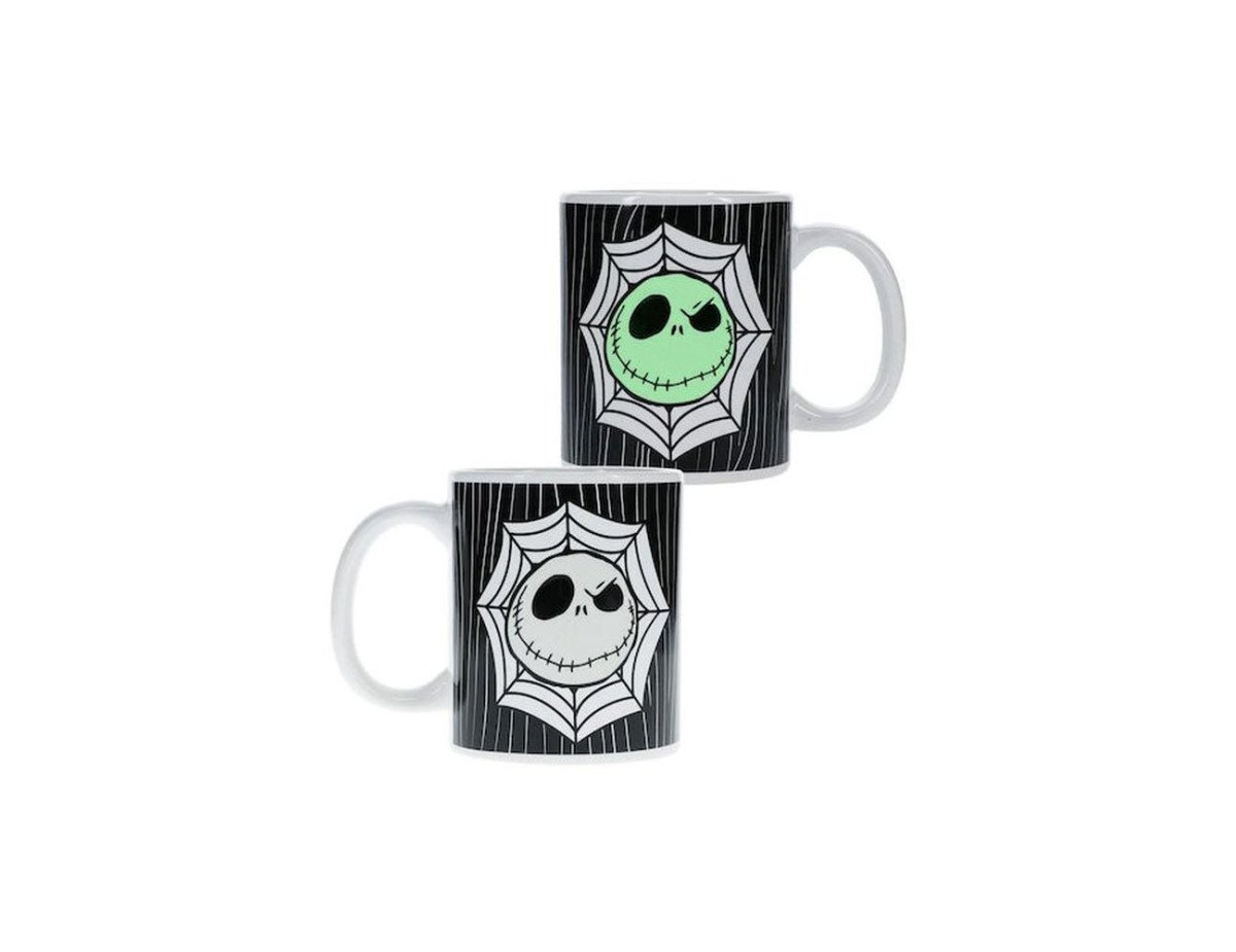 Paladone: The Nightmare Before Christmas - Jack Skellington (Glows in the Dark) Mug (300ml) (PP11881NBCV2)