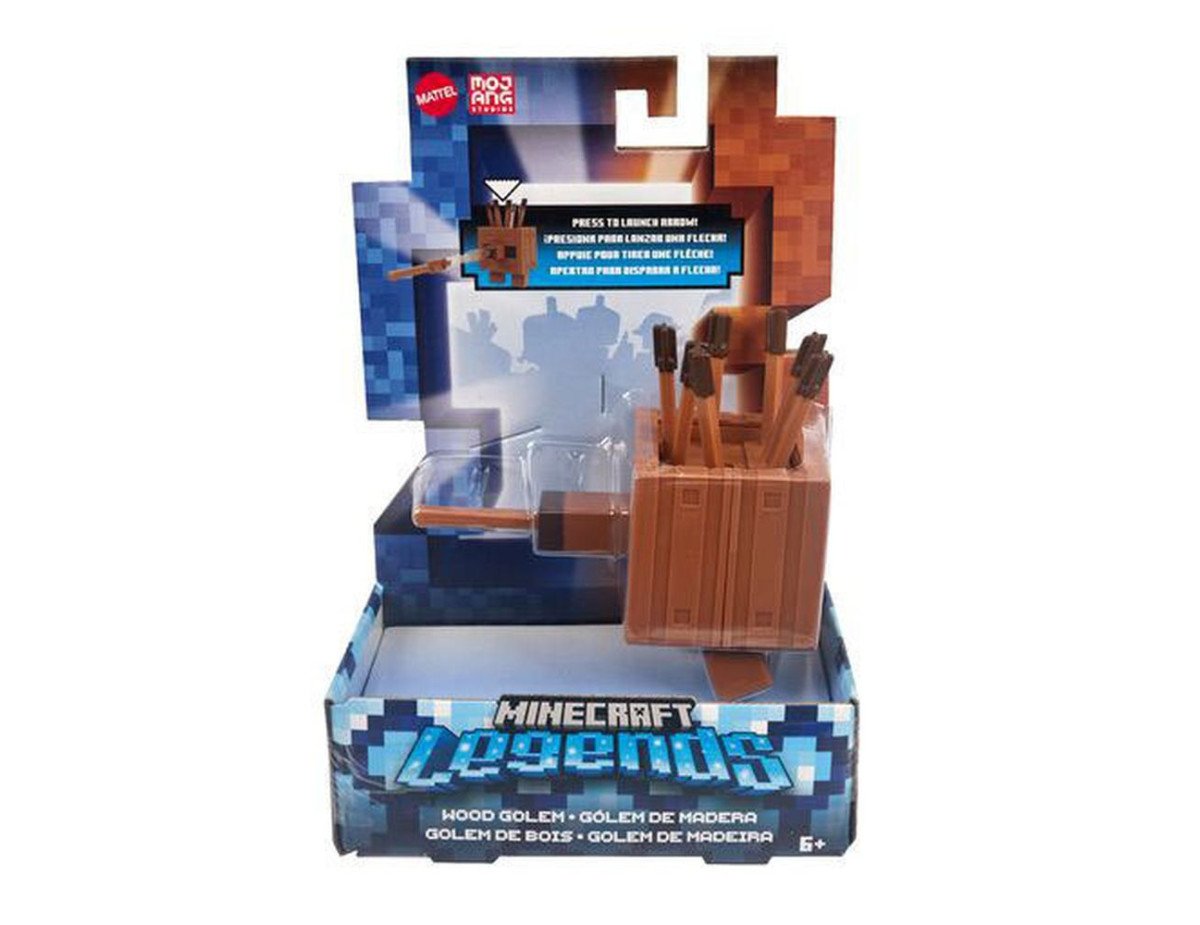 Mattel Minecraft: Legends - Wood Golem Action Figure (8cm) (GYR82)