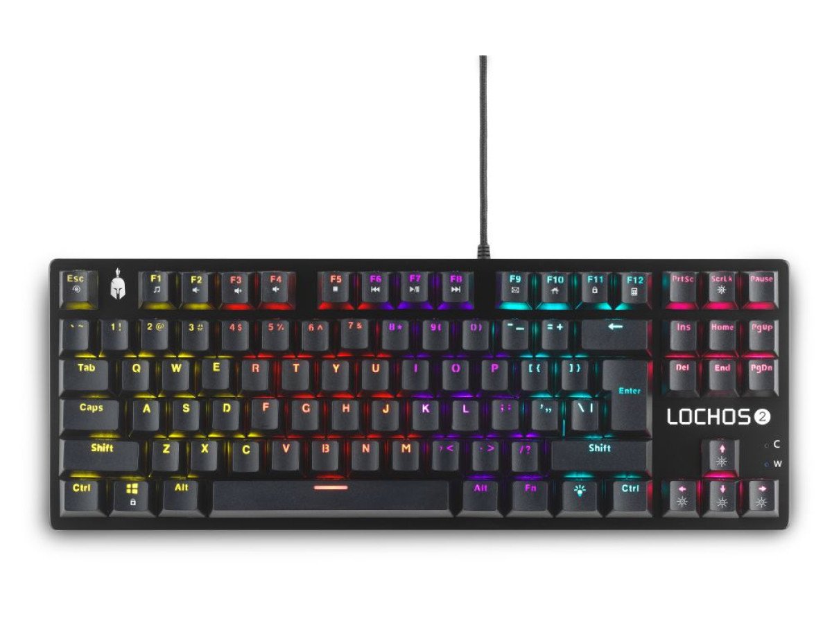 Spartan Gear - Lochos 2 TKL 87 keys Wired Mechanical Gaming Keyboard