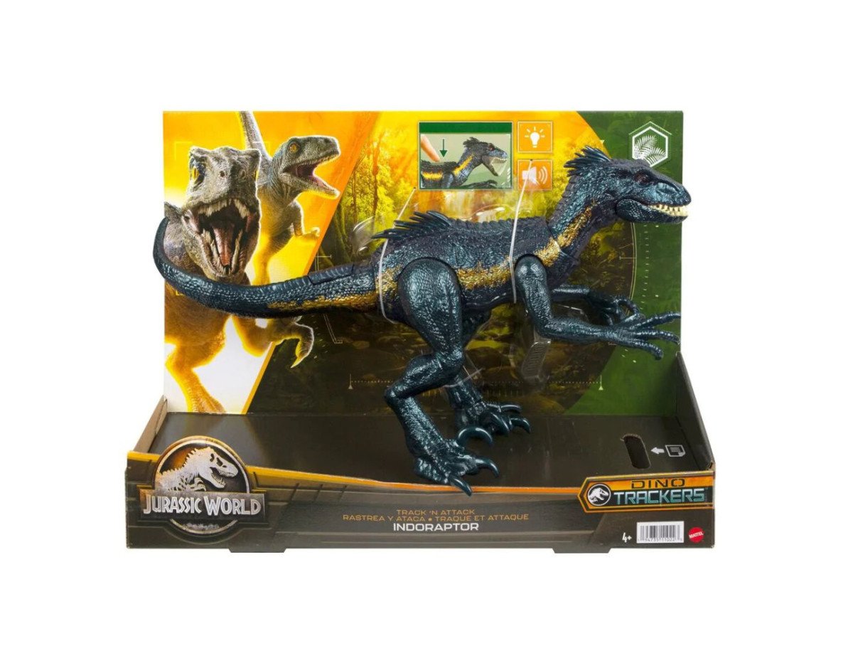 Mattel Jurassic World: Dino Trackers Track N Attack - Indorraptor (HKY11)