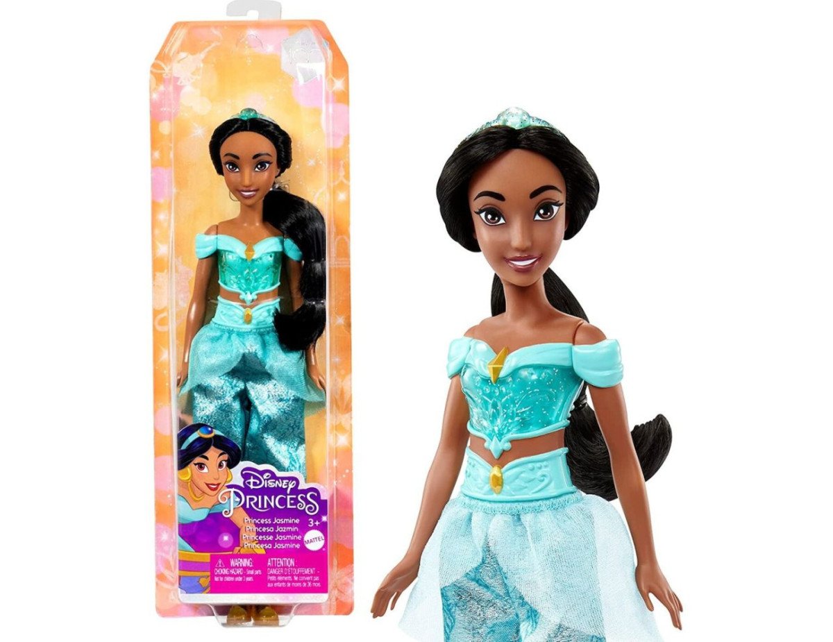 Mattel Disney: Princess - Princess Jasmine Posable Fashion Doll (HLW12)