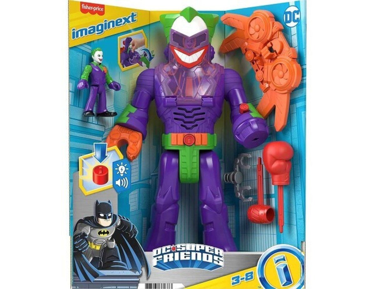 Mattel Imaginext: DC Super Friends - The Joker Insider  Laff Bot (HKN47)