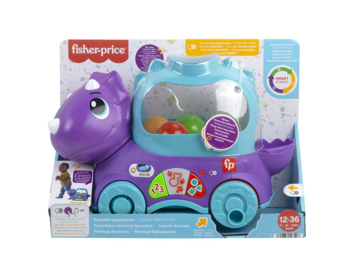 Fisher-Price Poppin  Triceraptors (HNR55)