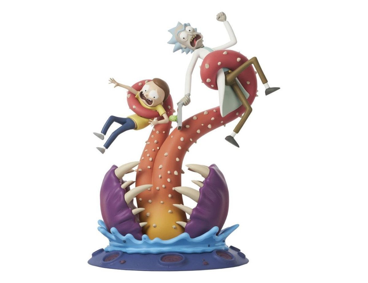 Diamond Rick and Morty PVC Statue (29cm) (FEB232190)