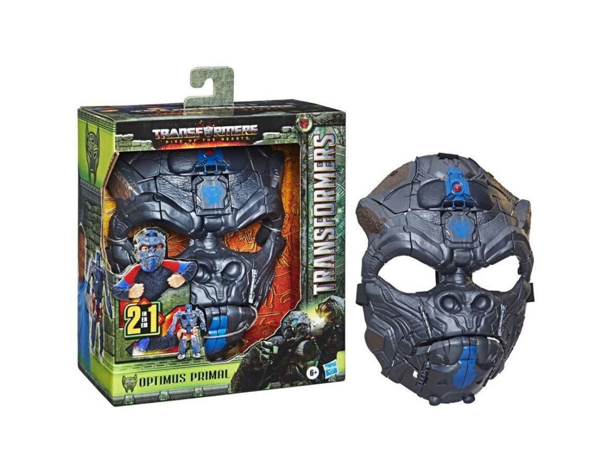 Hasbro Transformers: Rise of the Beasts - Roleplay Converting 2-In-1 Mask Optimus Primal (F4650)