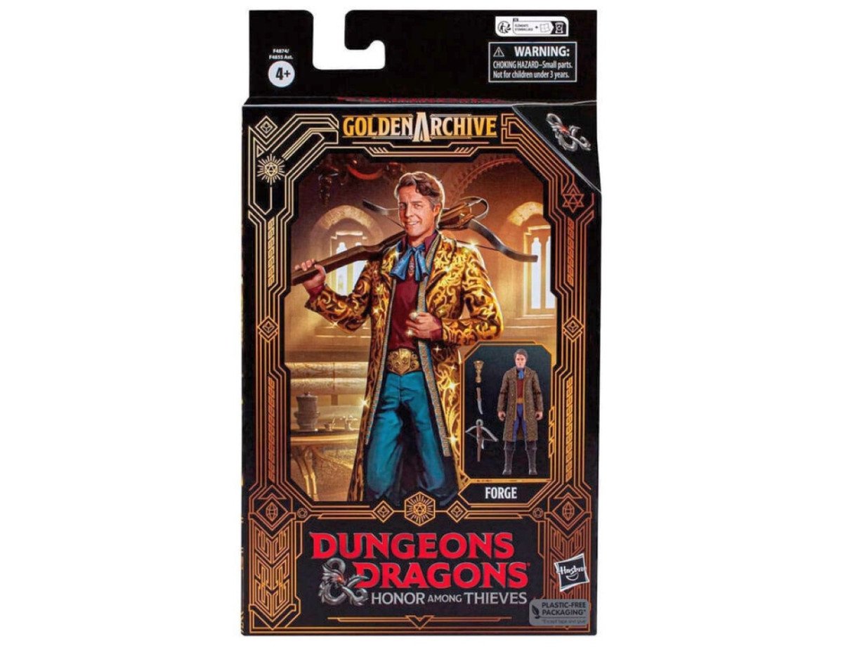 Hasbro Fans - Dungeons  Dragons Honor Among Thieves: Golden Archive Action Figure - Forge (F4874)