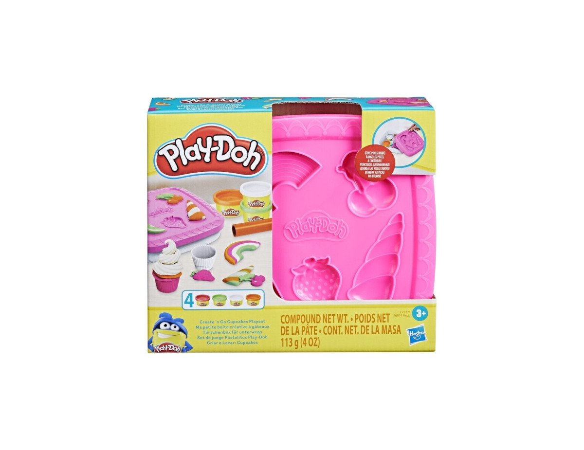 Hasbro Play-Doh: Create n Go Cupcakes Playset (F7527)