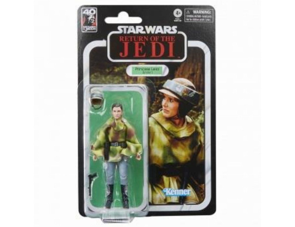 Hasbro Fans Disney: Star Wars The Black Series: Return of The Jedi 40th Anniversary - Princess Leia (Endor) (F7051)