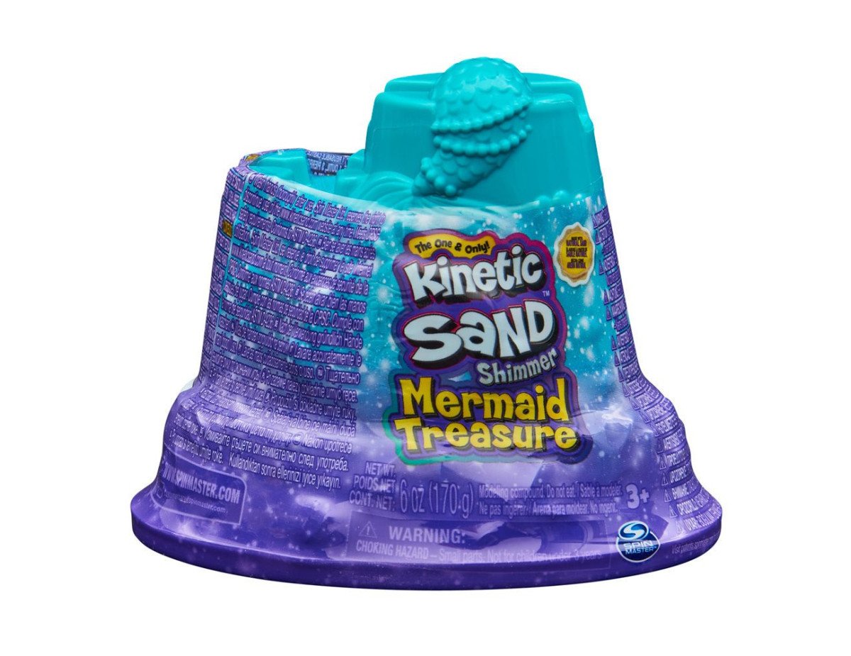 Spin Master Kinetic Sand: Shimmer - Mermaid Treasure Container (6064334)