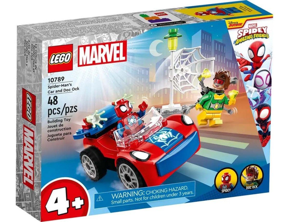 LEGO® Marvel Spidey and His Amazing Friends: Spider-Mans Car and Doc Ock (10789)