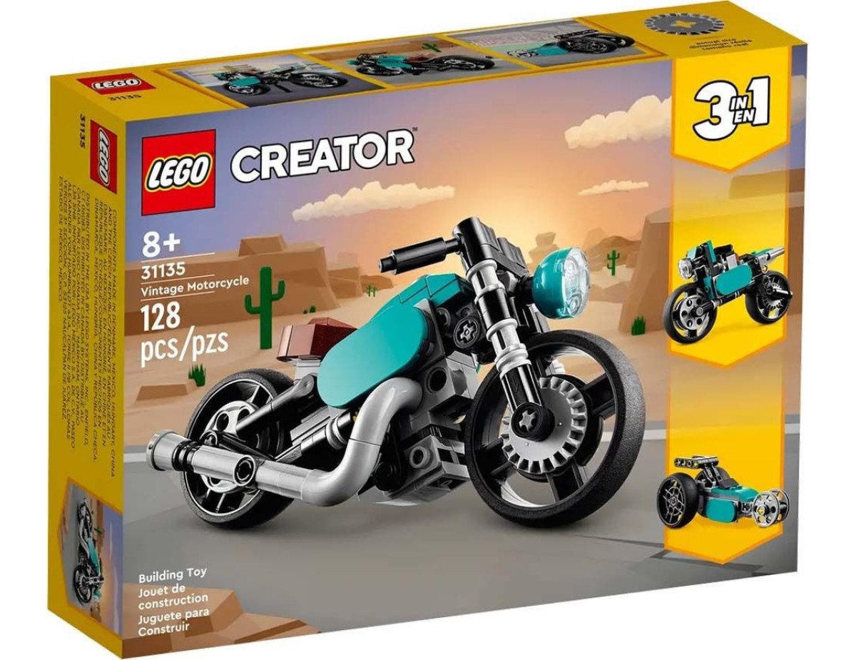 LEGO® Creator: 3in1 Vintage Motorcycle (31135)