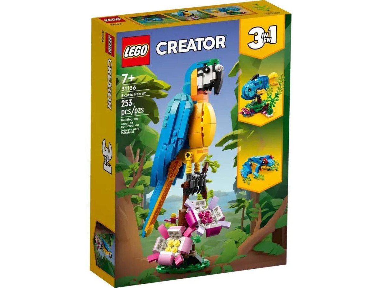 LEGO® Creator: 3in1 Exotic Parrot (31136)