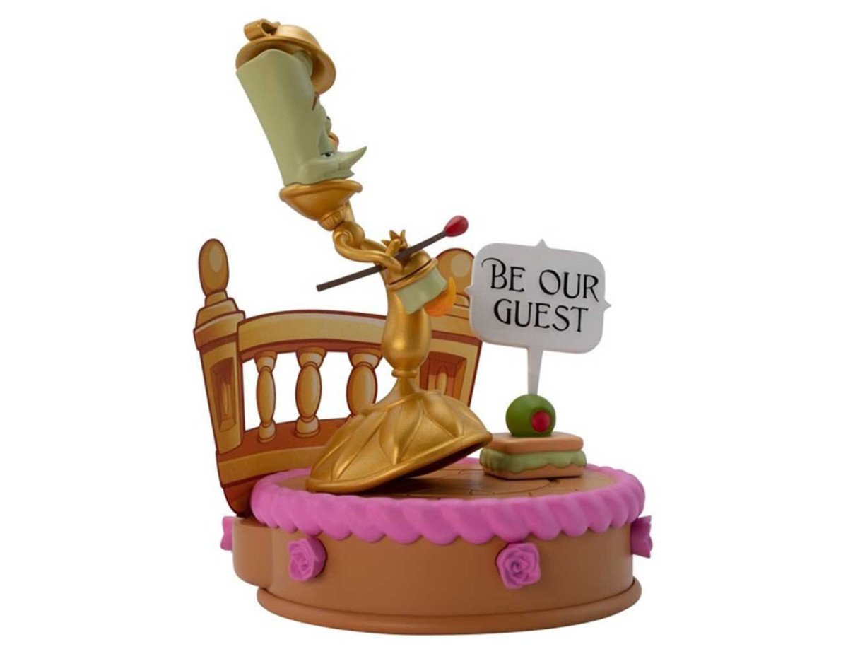 Abysse Disney: Beauty and the Beast - Lumiere Statue (12cm) (ABYFIG041)