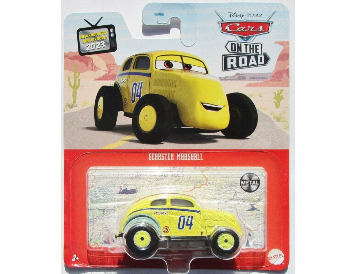 Mattel Disney Pixar: Cars On The Road - Gearsten Marshall (HKY32)