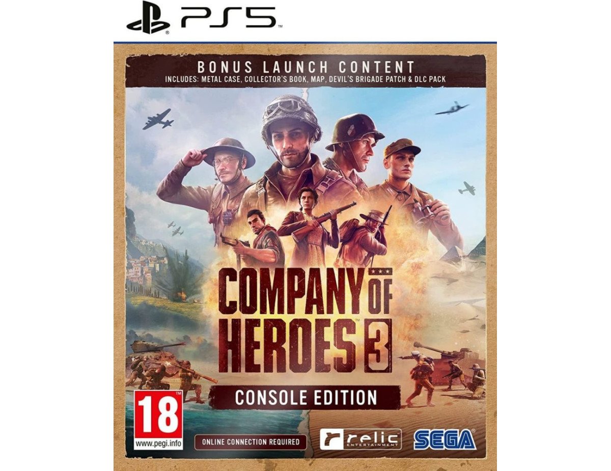 PS5 Company of Heroes 3 - Console Edition (Metal Case)