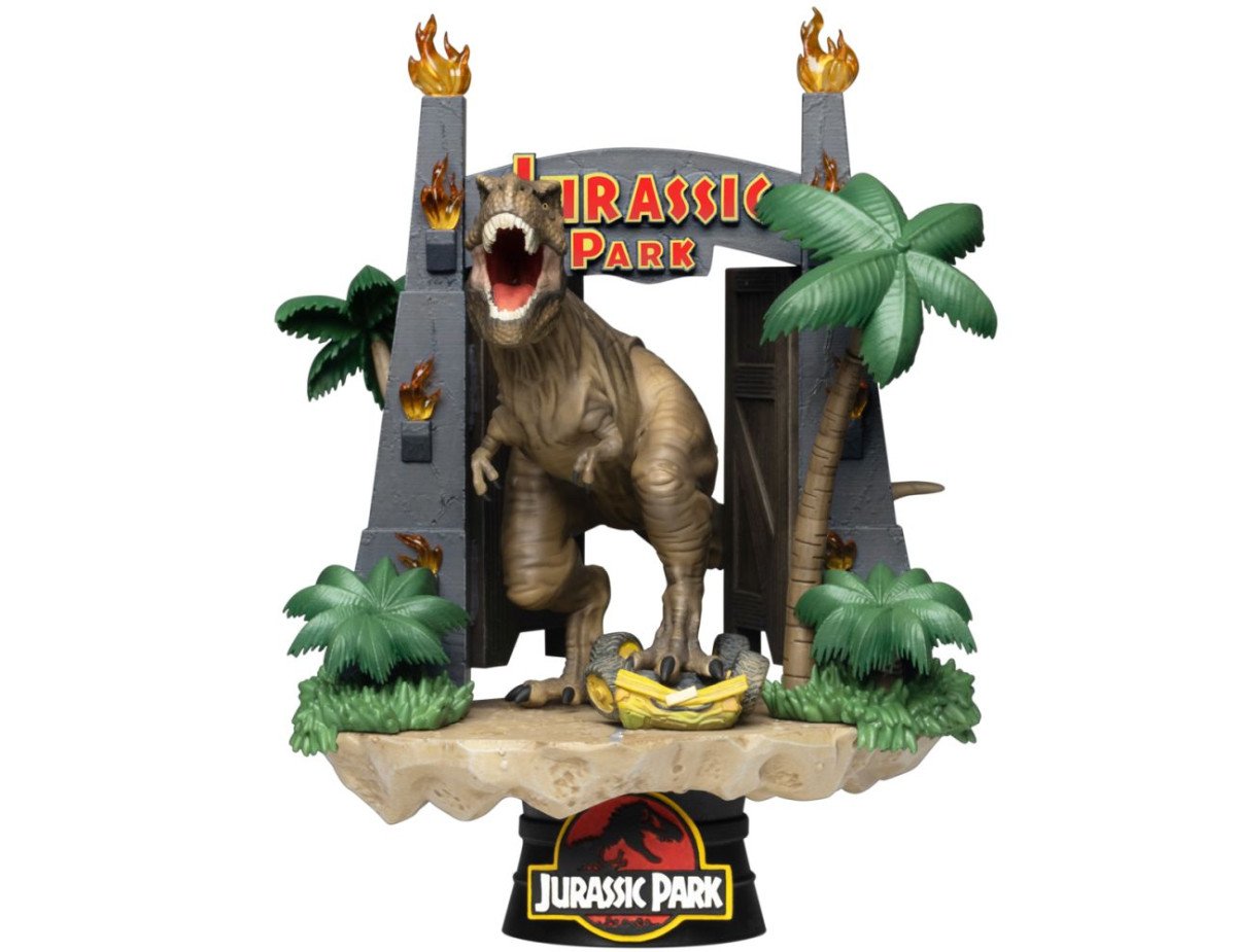 BK D-Stage Jurassic Park - Park Gate Diorama (15cm) (DS-088)