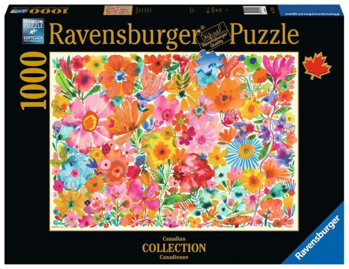 Ravensburger Puzzle: Flowers (1000pcs) (17470)