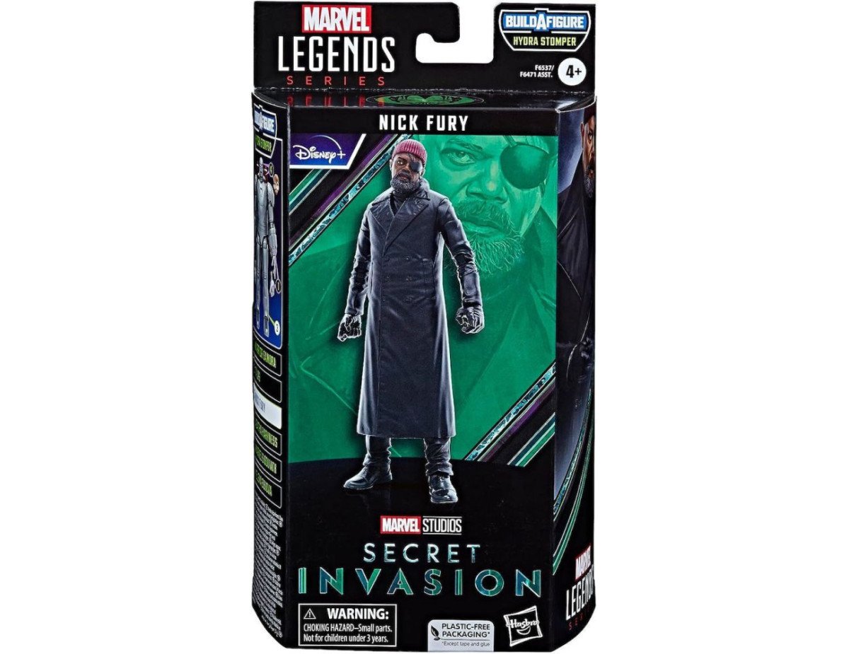 Hasbro Disney Marvel Legends Series: Build a Figure Hydra Stomper - Secret Invasion Nick Fury Action Figure (15cm) (F6537)