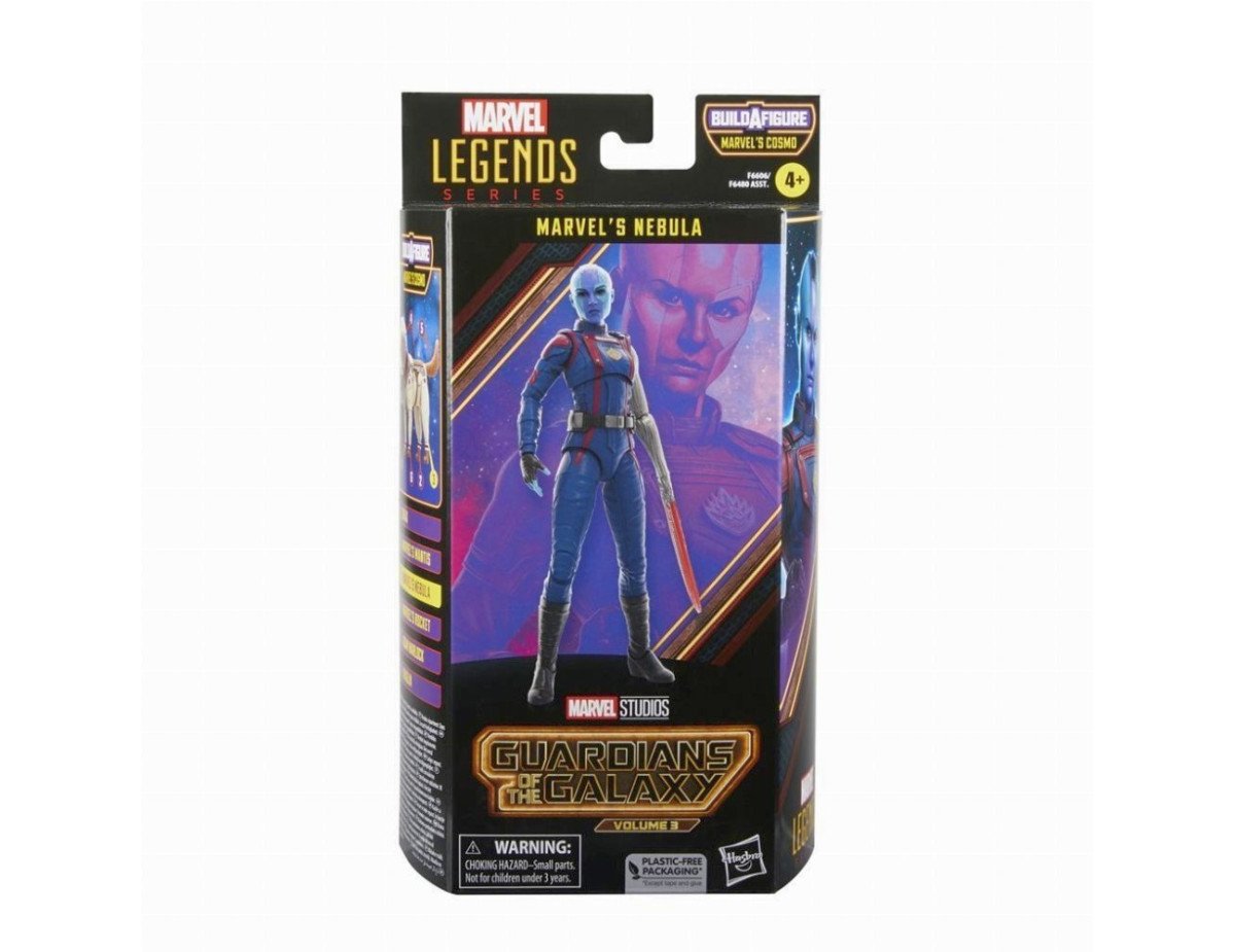 Hasbro Fans Marvel Legends Series: Guardians of the Galaxy Volume 3 - Marvels Nebula Action Figure (Build-A-Figure) (15cm) (F6606)