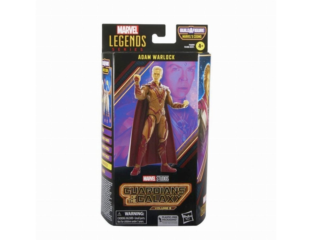 Hasbro Fans Marvel Legends Series: Guardians of the Galaxy Volume 3 - Adam Warlock Action Figure (Build-A-Figure) (15cm) (F6609)