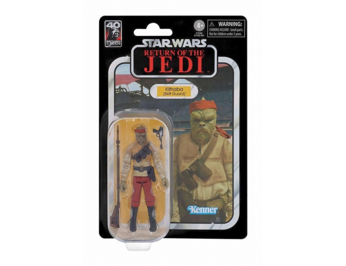 Hasbro Fans Vintage Collection: Disney Star Wars Return of the Jedi - Kithaba (Skiff Guard) Action Figure (10cm) (F7338)