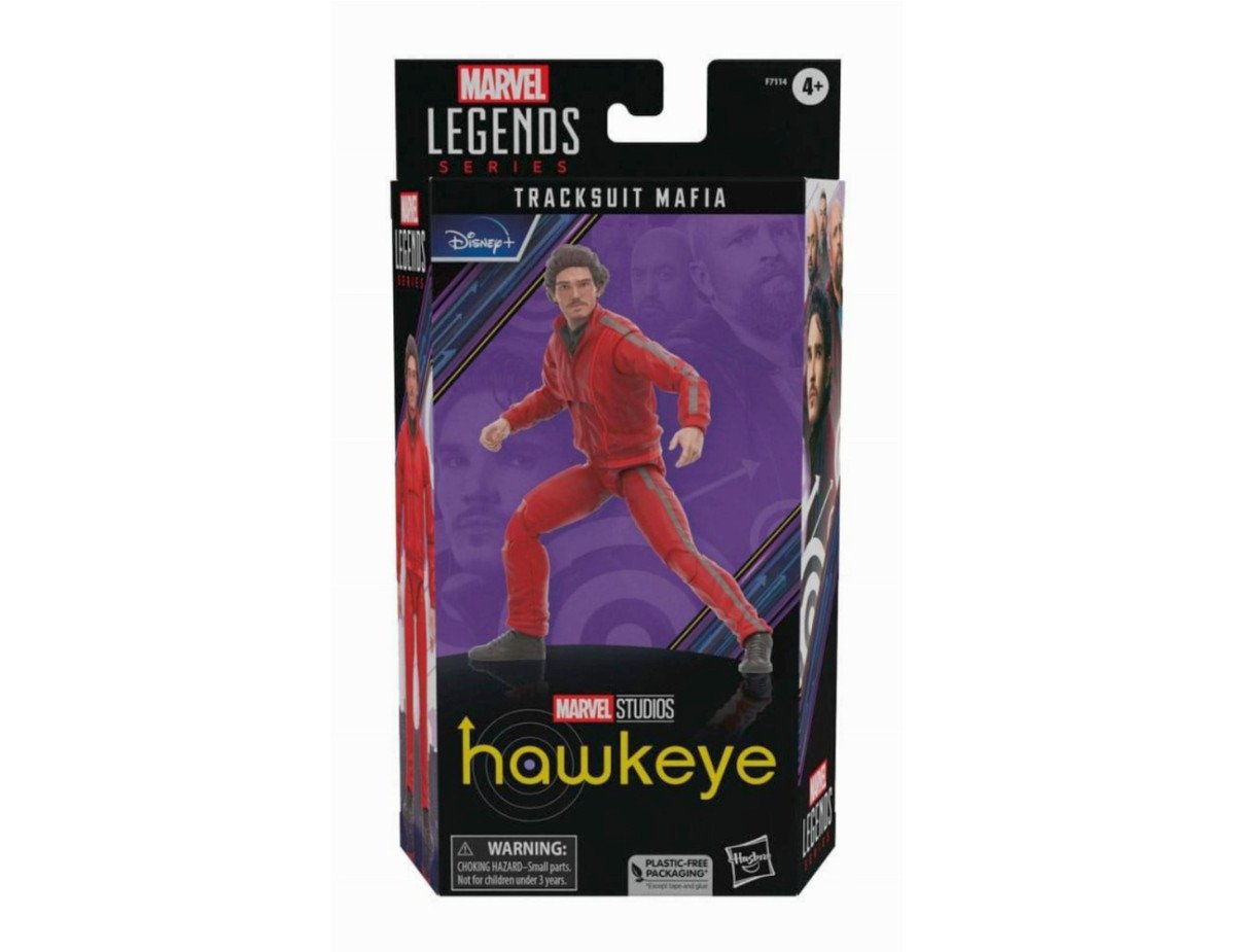 Hasbro Fans Marvel Legends Series: Hawkeye Comics - Tracksuit Mafia Action Figure (15cm) (F7114)