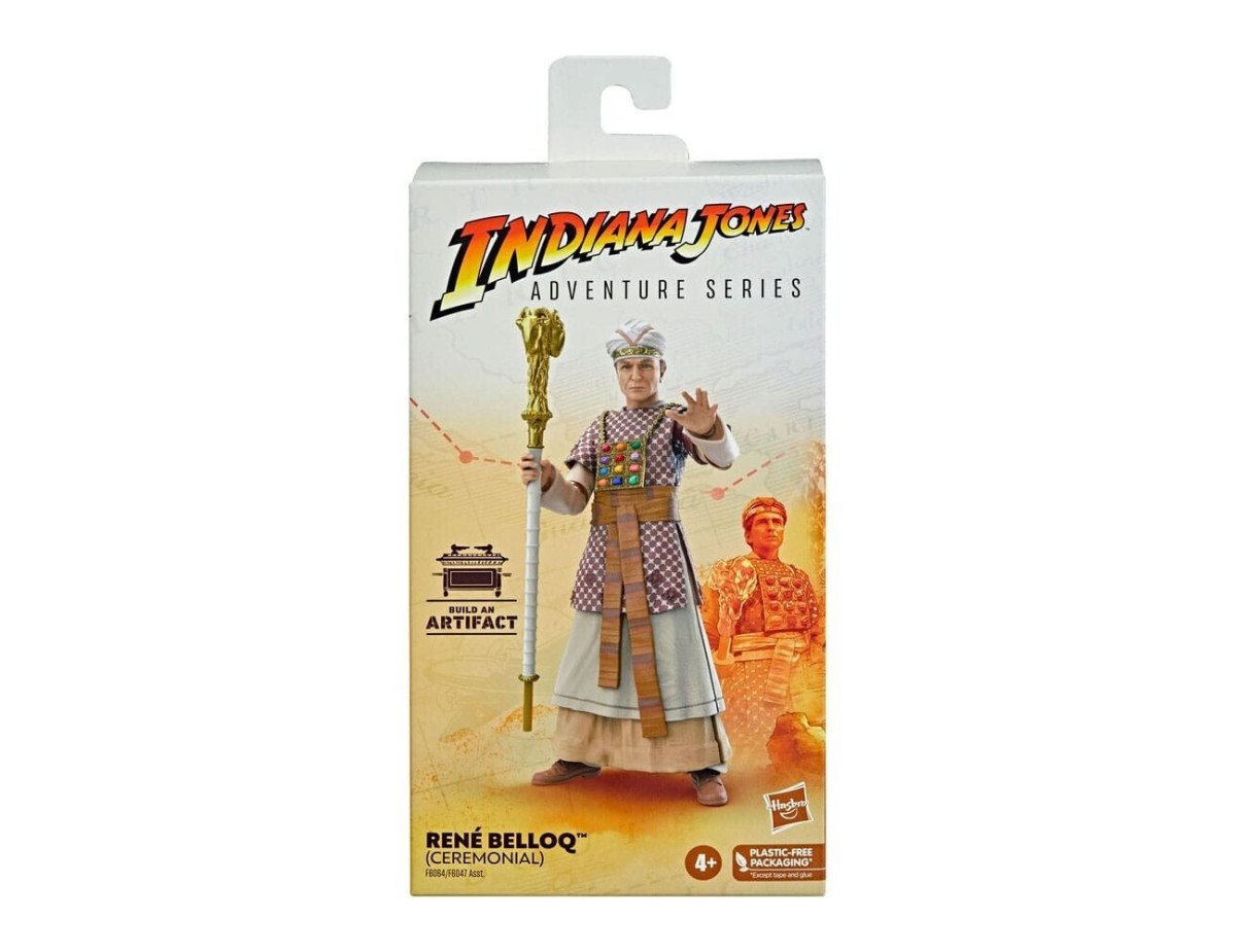 Hasbro Fans Adventure Series: Indiana Jones - Rene Belloq (Ceremonial) Action Figure (15cm) (Excl.) (F6064)