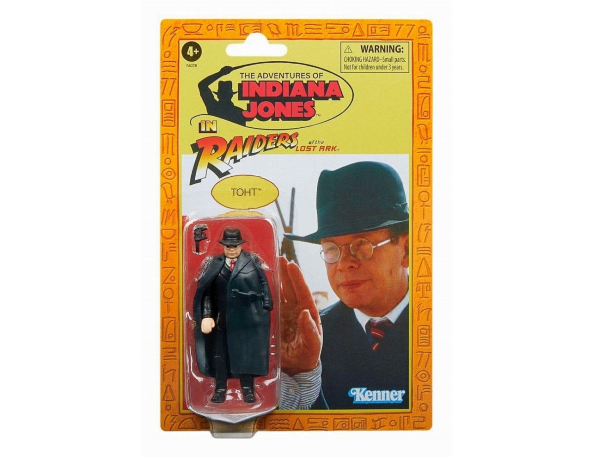 Hasbro Fans The Adventures of Indiana Jones: In Raiders of the Lost Ark - Toht Action Figure (10cm) (Excl.) (F6078)