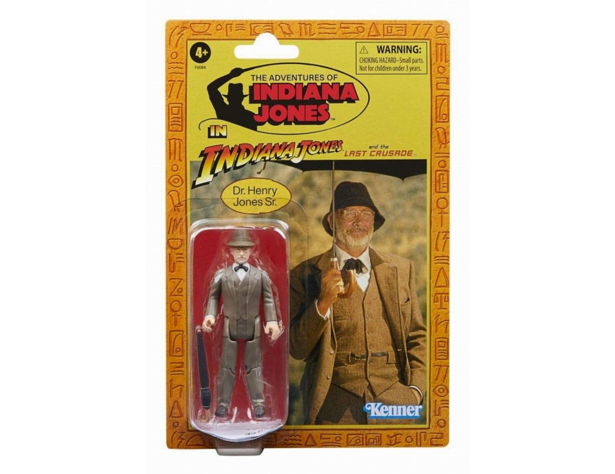 Hasbro Fans Indiana Jones and the Temple of Doom: Dr. Henry Jones Action Figure (15cm) (F6084)