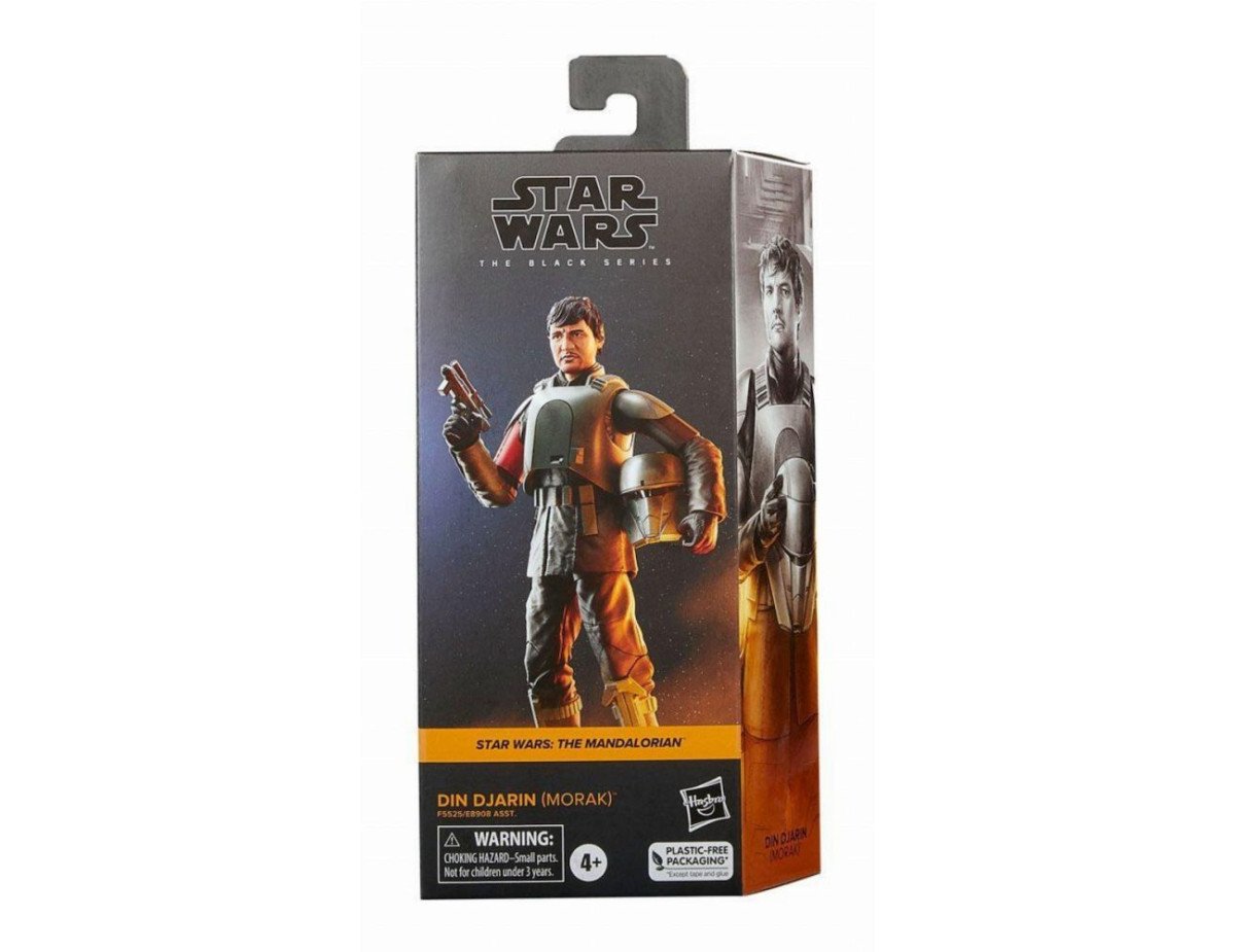 Hasbro Disney Star Wars The Black Series: The Mandalorian - Din Djarin (Morak) Action Figure (F5525)