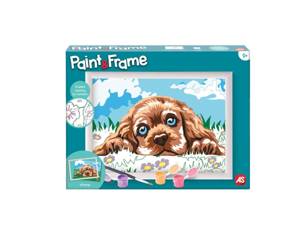 AS Paint  Frame: Loving Puppy (1038-41012)