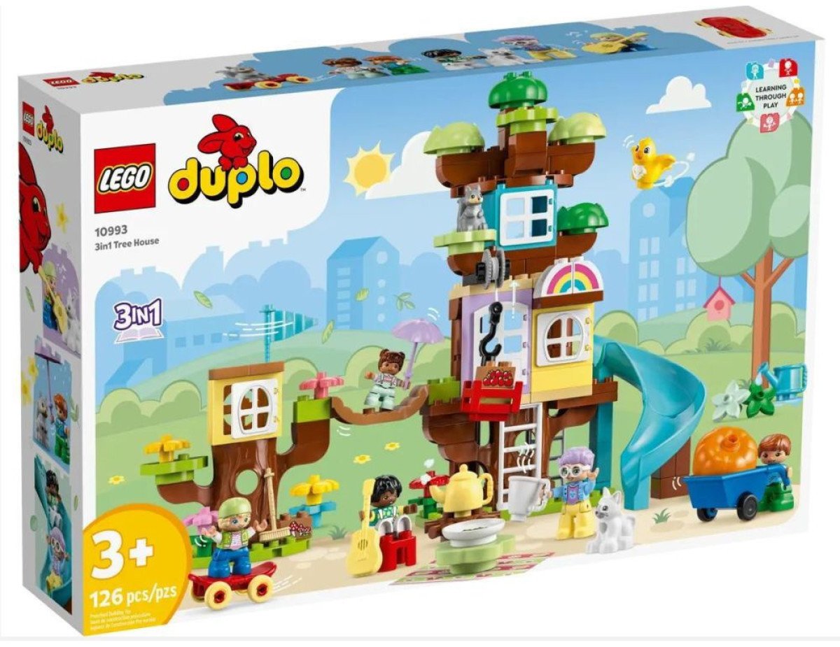 LEGO® DUPLO® Τown: 3in1 Tree House (10993)