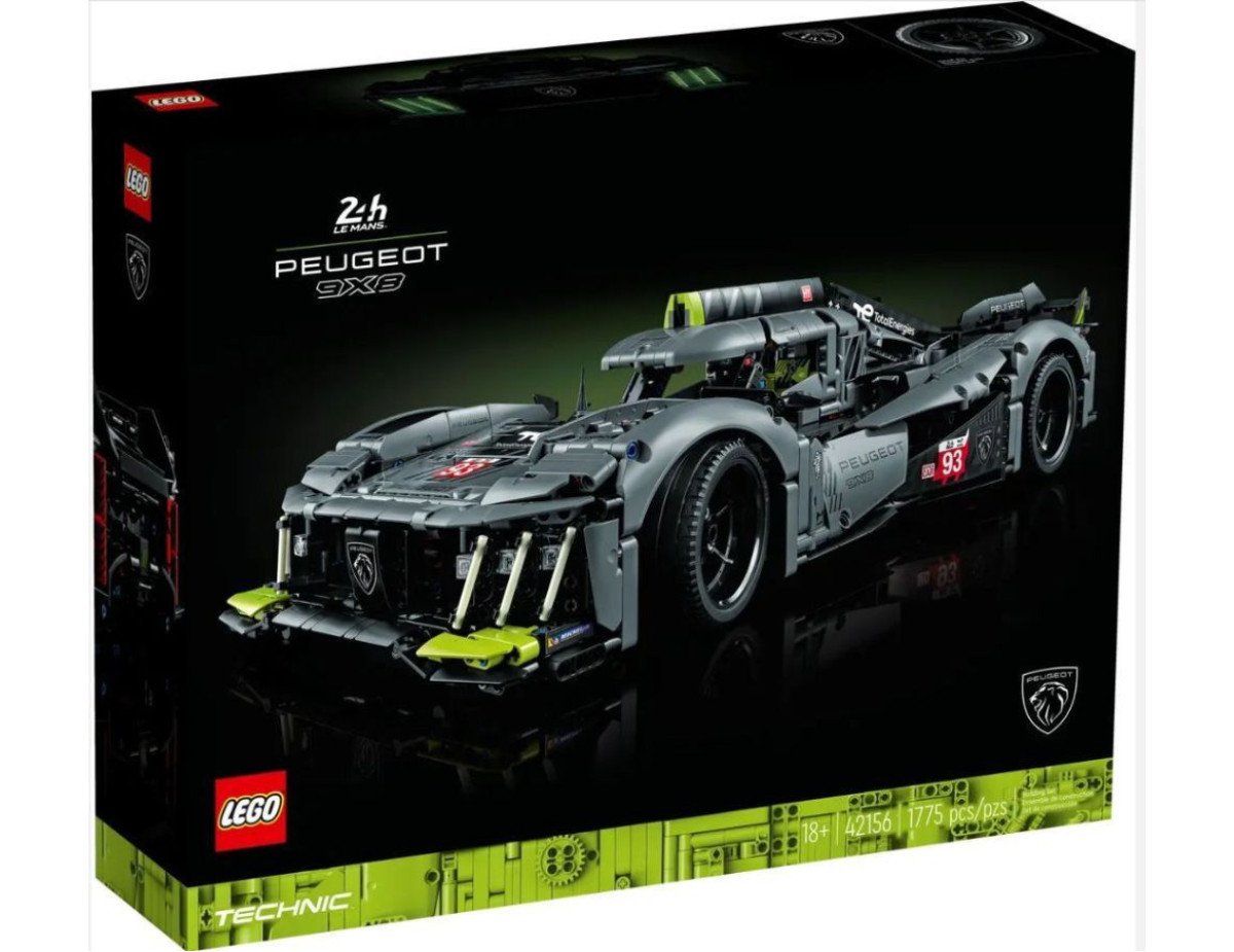 LEGO® Technic: Peugeot 9X8 24H Le Mans Hybrid Hypercar (42156)