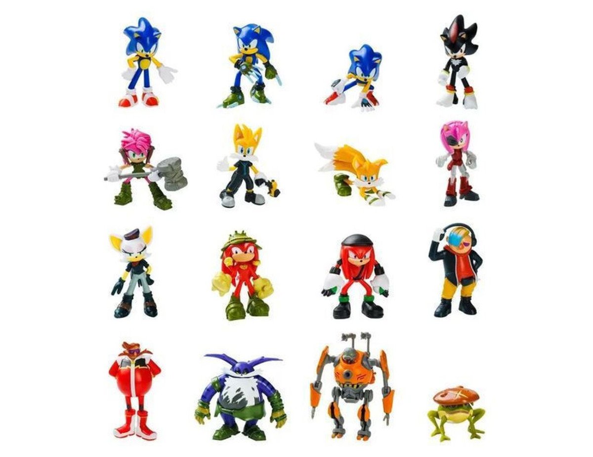 P.M.I. Sonic Prime Collectible Figure 6.5cm - 1 Pack (S1) Blindbag (Random) (SON2005)