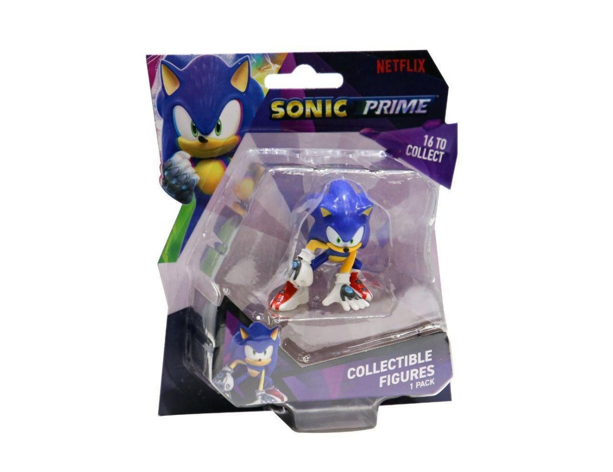 P.M.I. Sonic Prime - 1 Pack (S1)  Collectible Figure 6.5cm (Random) (SON2010)