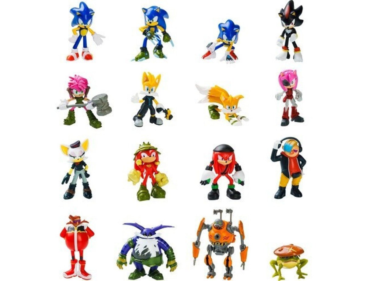 P.M.I. Sonic Prime - 3 Pack (S1) Collectible Figure (6.5cm) (Random) (SON2020)