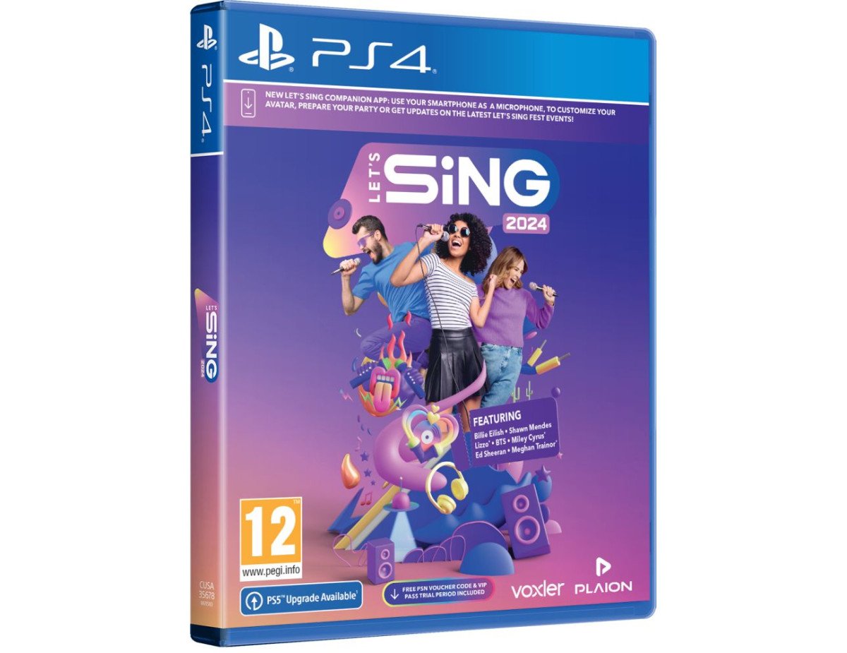 PS4 Lets Sing 2024