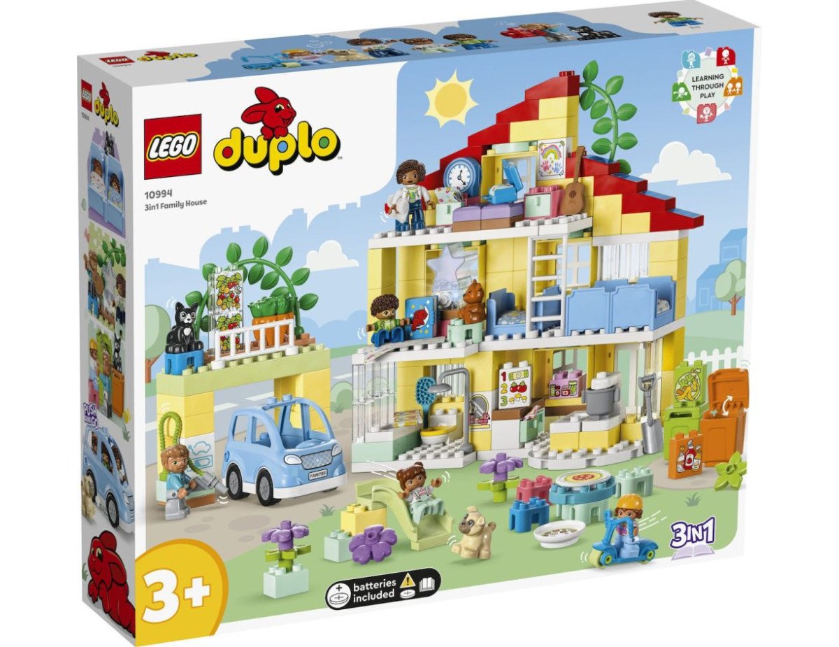 LEGO® DUPLO® Town: 3in1 Family House (10994)