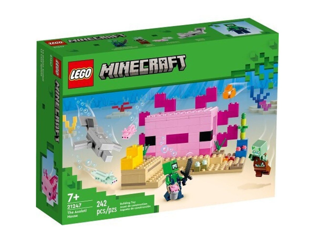 LEGO® Minecraft®: The Axolotl House (21247)