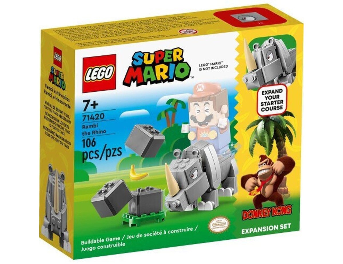 LEGO® Super Mario™: Rambi the Rhino Expansion Set (71420)