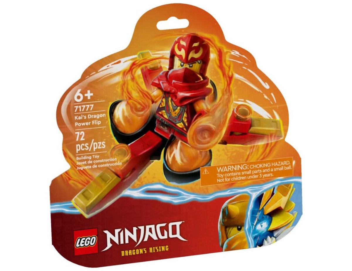 LEGO® NINJAGO®: Kai’s Dragon Power Spinjitzu Flip (71777)