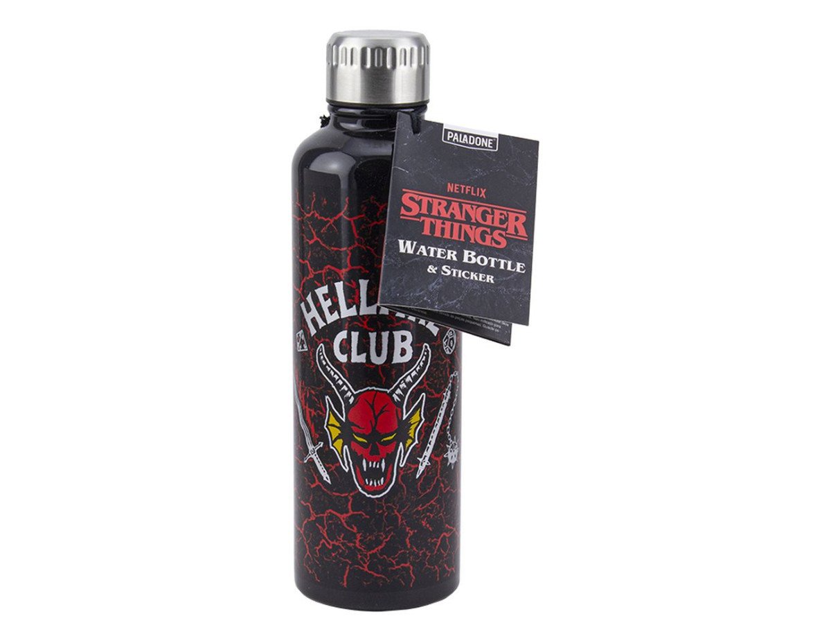 Paladone: Stranger Things - Hellfire Club Metal Water Bottle (PP9939ST)