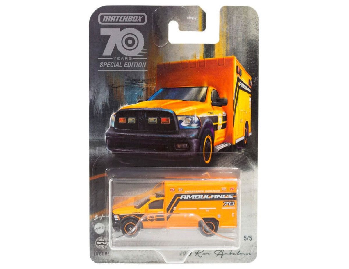 Mattel Moving Parts: 70 Years Special Edition - 2019 Ram Ambulance (HMV17)