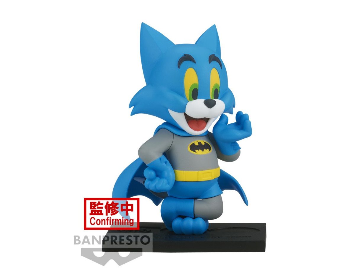 Banpresto WB 100Th Anniversary: Tom And Jerry - Tom as Batman (Ver.A) Figure (8cm) (88441)