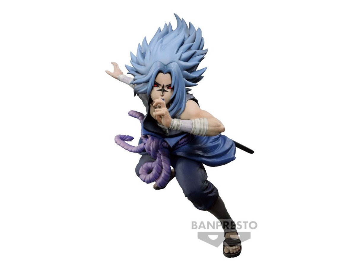 Banpresto Colosseum: Naruto Shippuden 20th Anniversary - Sasuke Uchiha Figure (11cm) (88515)