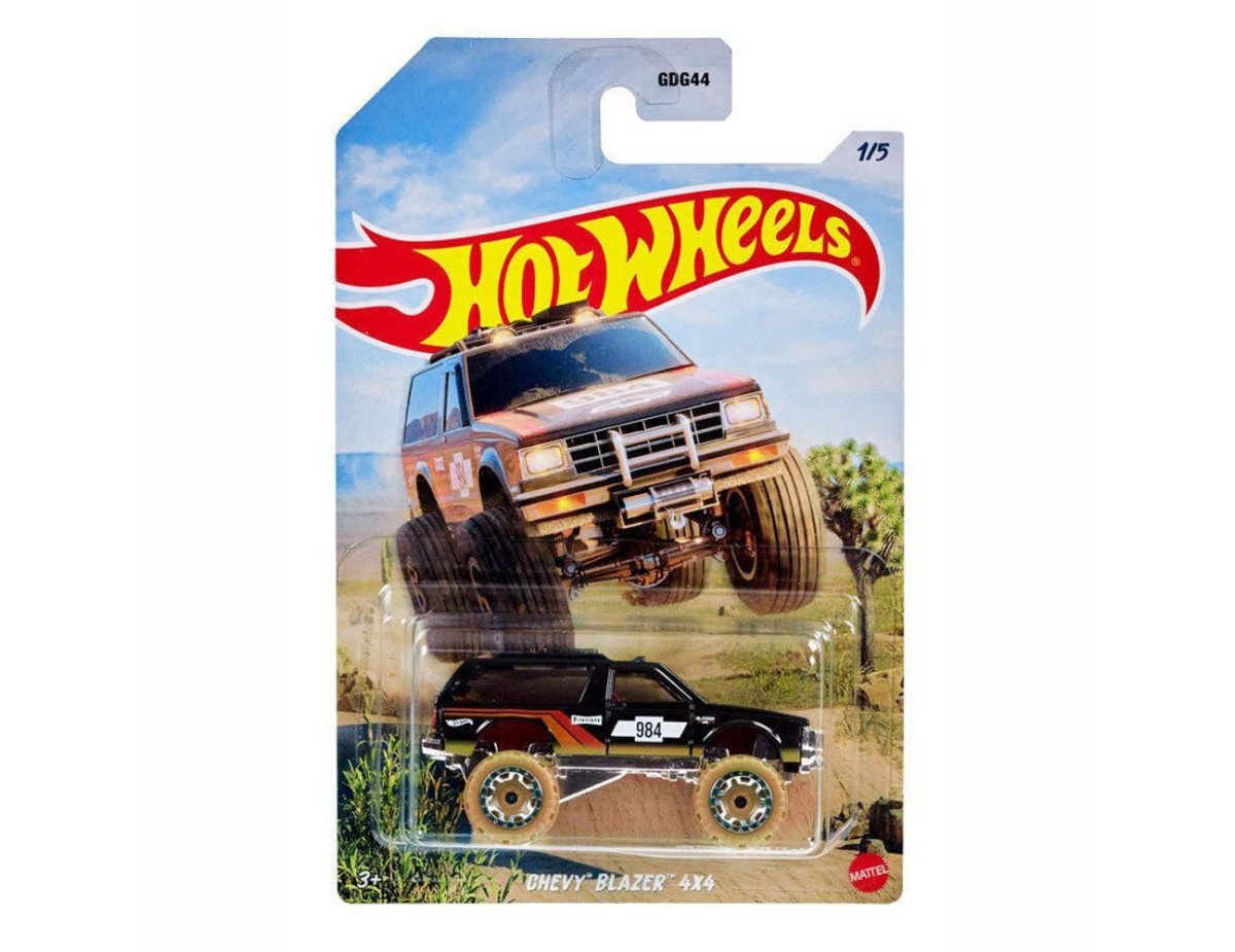 Mattel Hot Wheels: Baja Cars 4X4 - Chevy Blazer 4X4 (HLK20)